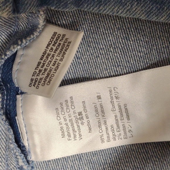 J.crew hemless jean skirt with zipper closure, size XS - Picture 7 of 9